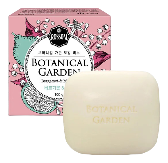 MUKUNGHWA Botanical Garden Oil Soap Bergamot & Muguet Увлажняющее туалетное мыло с бергамотом и ландышем, 100г