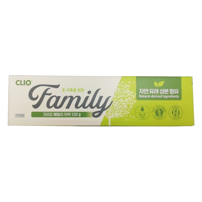CLIO Family Toothpaste Зубная паста семейная, 120г