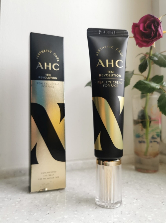 AHC Ten Revolution Real Eye Cream For Face Антивозрастной крем для век с эффектом лифтинга, 12 мл