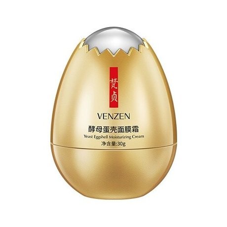 Venzen Yeast Eggshell moisturizing cream Крем-маска для лица с яичным экстрактом, 30г
