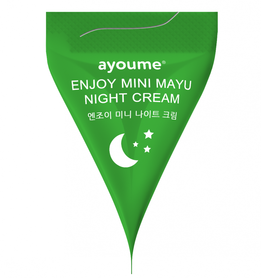 Ayoume enjoy mini night cream крем для лица ночной, 3гр