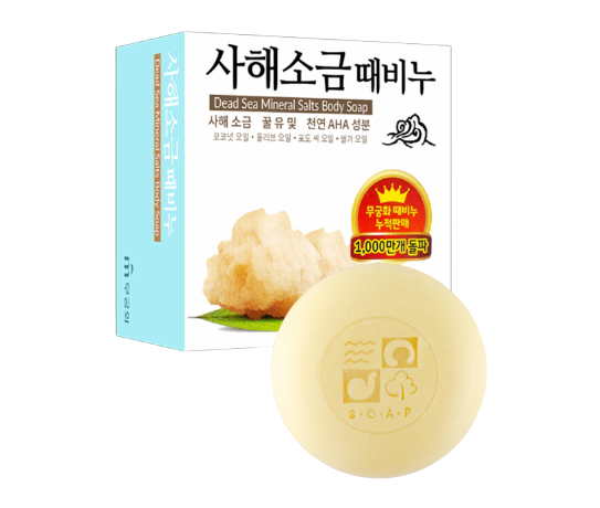 MUKUNGHWA Dead Sea Salt Scrab Soap Скраб-мыло для тела с солью мертвого моря, 100г