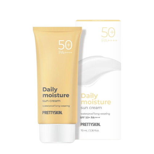 PRETTY SKIN Daily Moisture Sun Cream SPF50+ PA++++ Увлажняющий солнцезащитный крем, 70мл