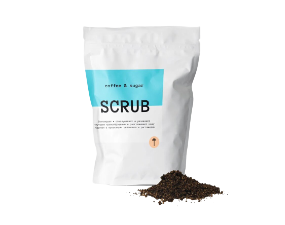 PALM Body Scrub Скраб для тела на основе кофе, сахара и масел, 250г