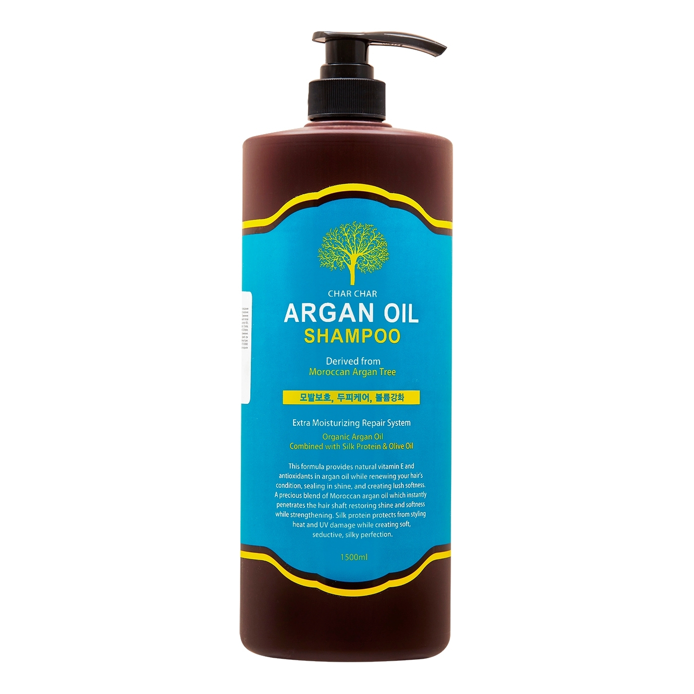 CHAR CHAR Argan Oil Shampoo Шампунь для волос АРГАНОВЫЙ, 1500мл