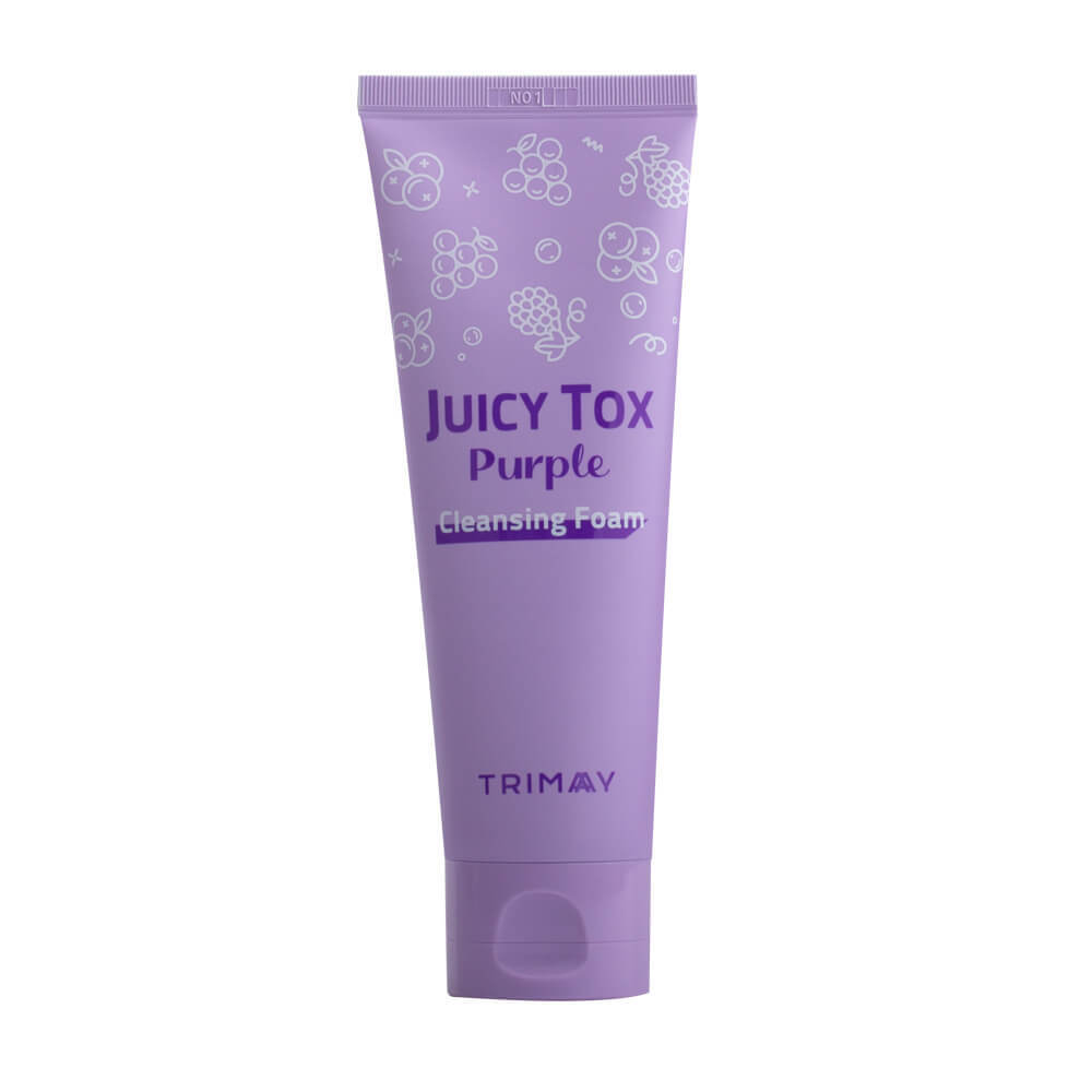 TRIMAY Juicy Tox Purple Cleansing Foam Пенка для умывания, 120мл
