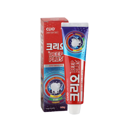 CLIO Deep Plus Toothpaste Универсальная зубная паста для всей семьи, 120г