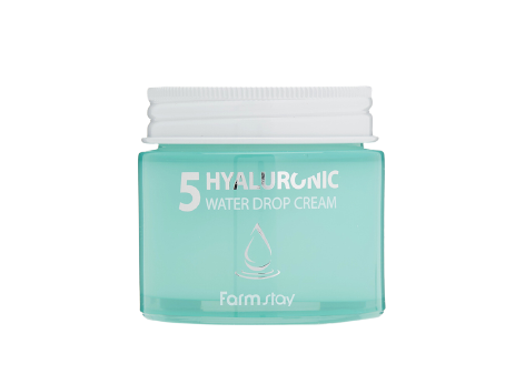 FARMSTAY Hyaluronic 5 Water Drop Cream Крем для лица интенсивно увлажняющий, 80мл