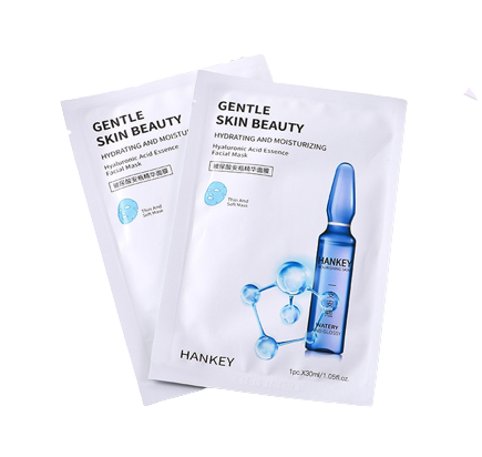 Hankey Gentle skin beauty Hyaluronic Acid Essence Тканевая маска с увлажняющая 30г