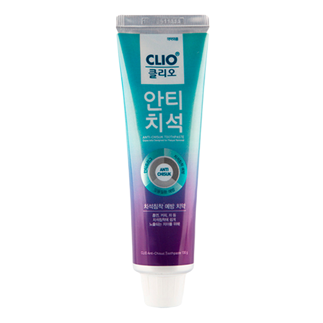 CLIO Anti-Chisuk Ice Peach Mint Toothpaste Зубная паста от зубного камня, 130г