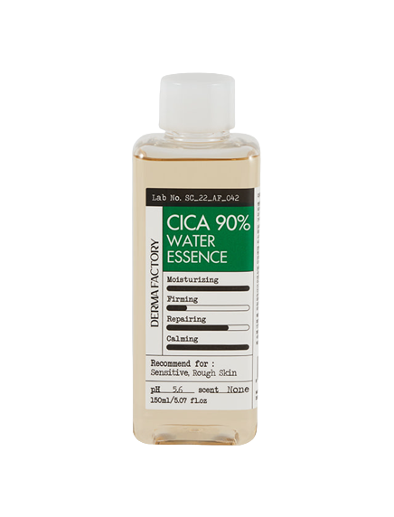 DERMA FACTORY Cica 90% Water Essence Успокаивающая эссенция-тонер с центеллой, 150мл