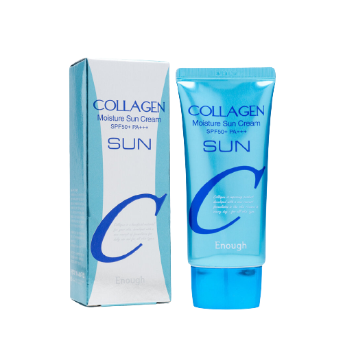 ENOUGH Collagen Moisture Sun Cream SPF50+ PA+++ Увлажняющий солнцезащитный крем с коллагеном, 50г