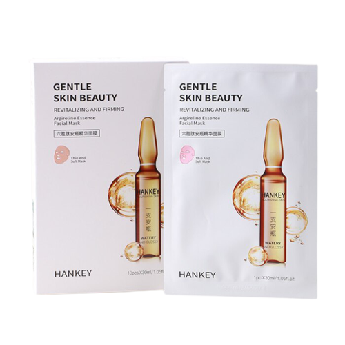 Hankey Gentle skin beauty Revitalizing and firming Argireline Essence тканевая маска подтягивающая,