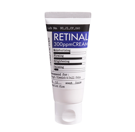 DERMA FACTORY Retinal 300ppm Cream Укрепляющий крем для лица с ретиналом, 30мл