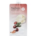Missha Pure Source Pocket Pack Shea Butter - Ночная маска для лица с маслом Ши, 10мл