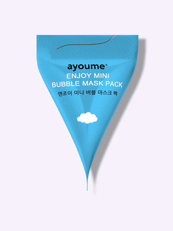 Ayoume Enjoy mini Bubble mask Пузырьковая очищающая маска, 3г