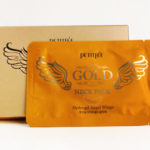 Гид­ро­геле­вая мас­ка патч для области шеи Ан­ти­воз­рас­тная/Зо­лото PETITFEE Gold Neck Pack