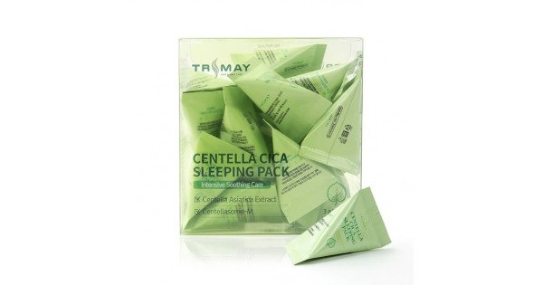 TRIMAY Centella Cica Sleeping Pack Ночная маска для лица с центеллой, 3г