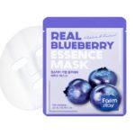 Farm Stay Real Blueberry Essence Mask Тканевая маска для лица с экстрактом черники, 23мл