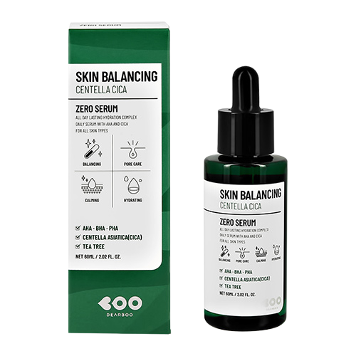 DEARBOO Skin Balancing Centella Успокаивающая сыворотка c кислотами для проблемной кожи, 60мл