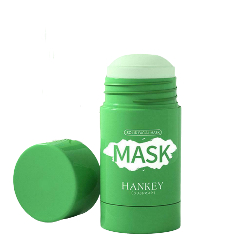 HANKEY Solid Facial Mask Глиняная маска-стик с зеленым чаем, 40г
