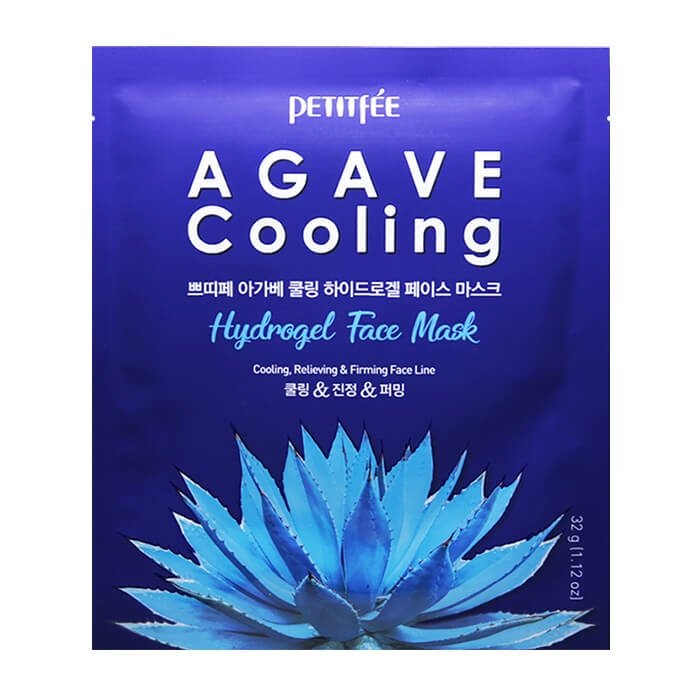 Mask PETITFEE Agave cooling hydrogel face маска гидрогеливая с АГАВОЙ