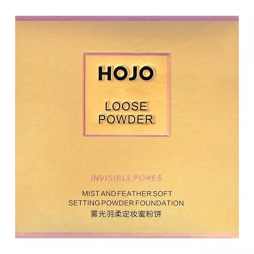 Hojo Powder Invisible pores Полупрозрачная пудра, невидимые поры, 5,7г