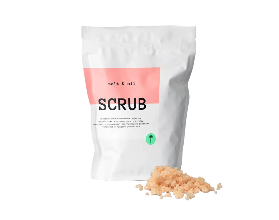 PALM Body Scrub Скраб для тела на основе соли и масел, 250г