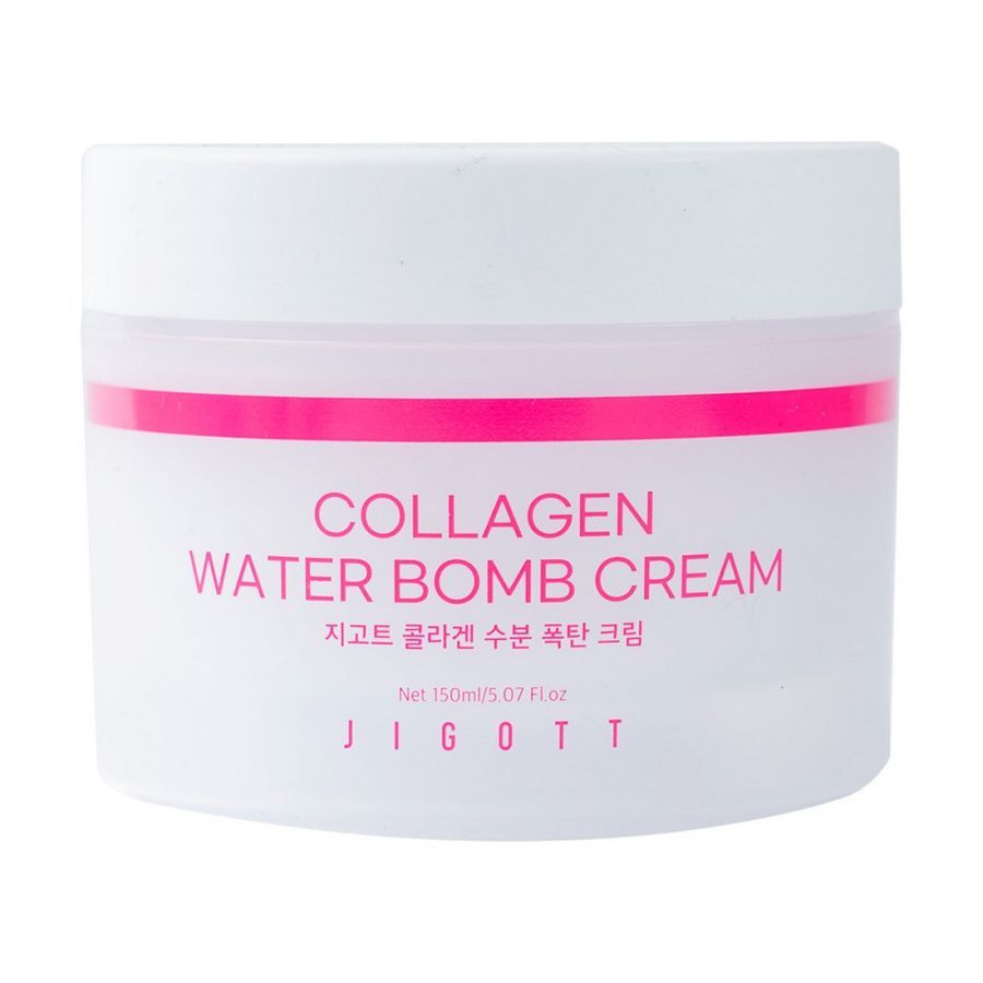 JIGOTT Collagen Water Bomb Cream Крем для лица увлажняющий с коллагеном, 150мл