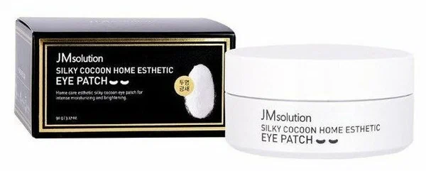 JMSolution Silky Cocoon Home Esthetic Eye Patch Гидрогелевые патчи с протеинами шёлка, 60шт