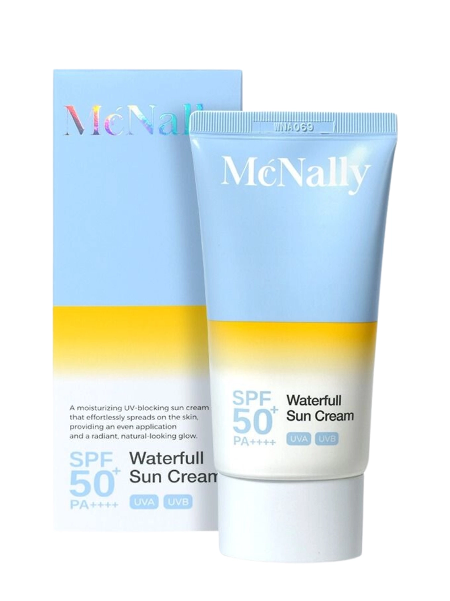 MCNALLY Waterful Sun Cream SPF50+/PA++++ Крем солнцезащитный увлажняющий, 50мл