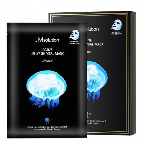 JMSOLUTION Active Jellyfish Vital Mask Ультратонкая тканевая маска с экстрактом медузы, 30мл