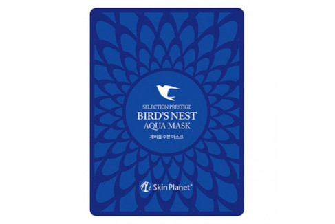 MIJIN Selection Prestige Bird's Nest Aqua Mask Тканевая маска с ласточкиным гнездом, 25г
