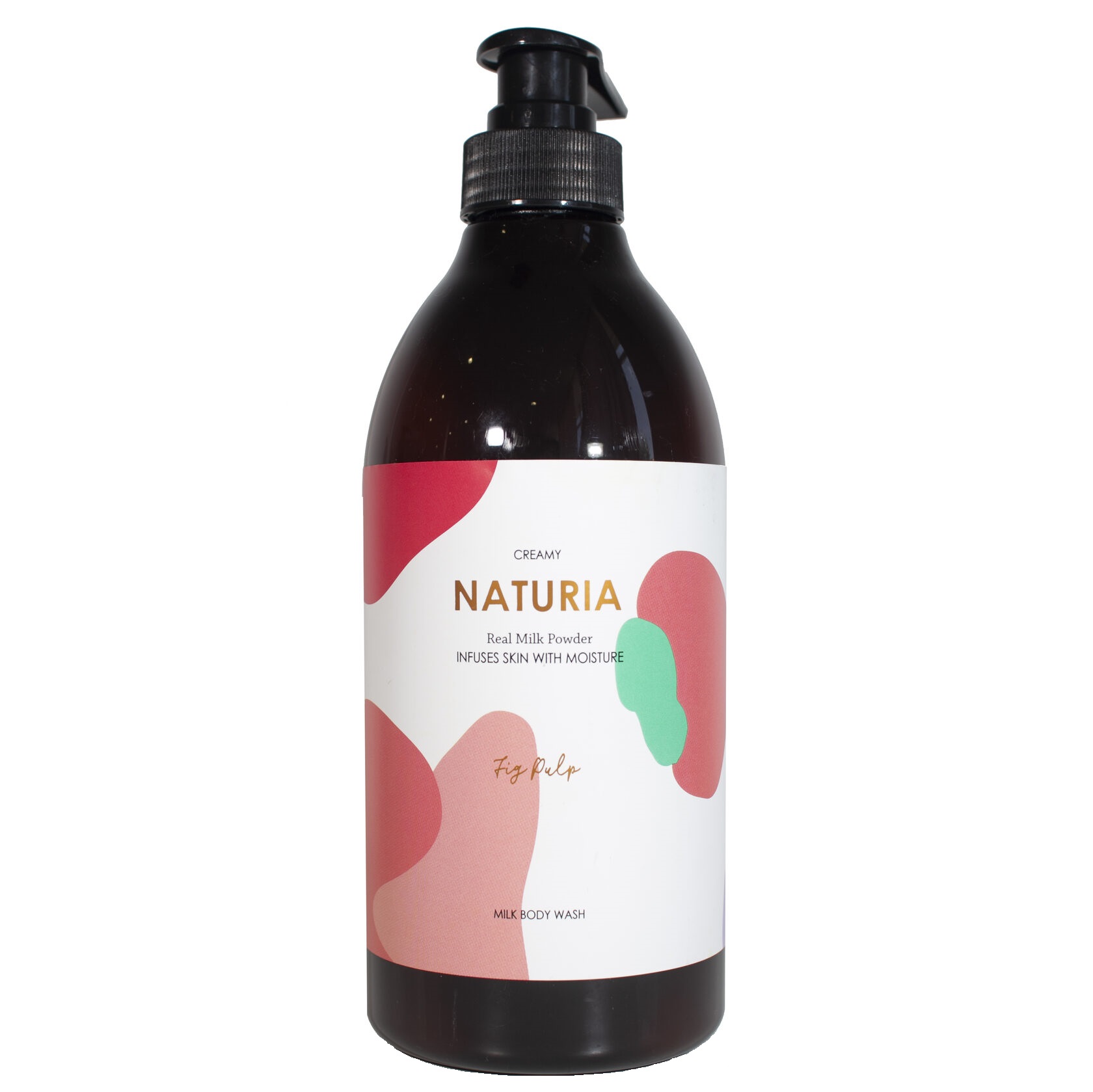 Naturia Creamy Milk Body Wash - Fig Pulp Гель для душа Инжир, 750 мл