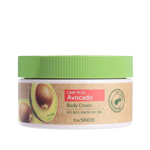THE SAEM Care Plus Avocado Body Cream Крем для тела с экстрактом авокадо, 300мл