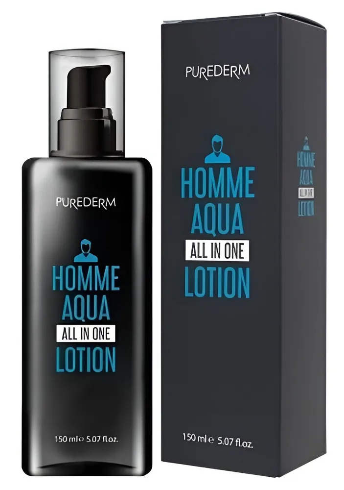 Purederm Homme Aqua All In One Lotion Лосьон многофункциональный для мужчин, 150мл