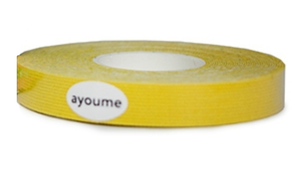 Ayoume Kinesiology Tape Roll Тейп для лица желтый, 10мм*5м