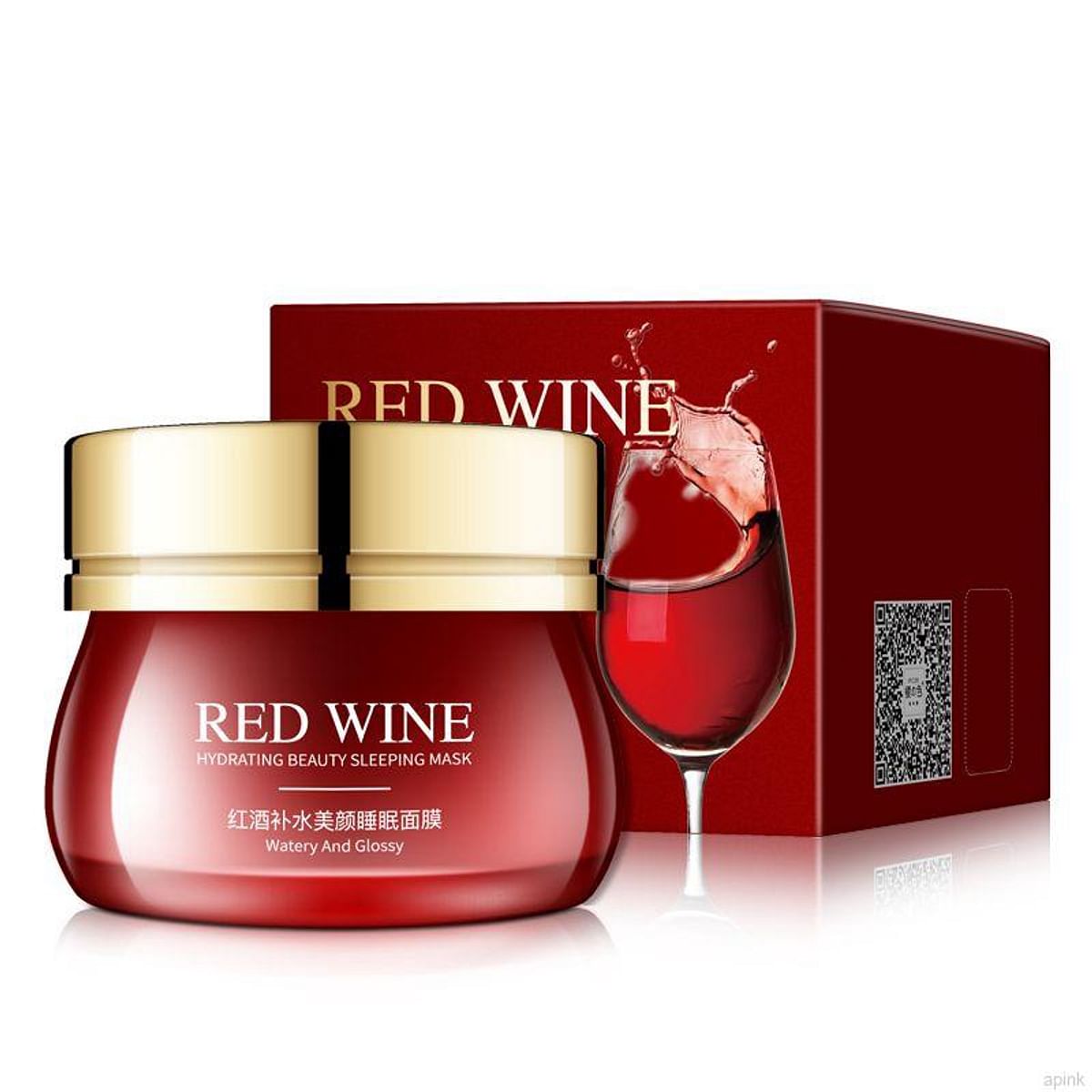 Ying-Z-Se Red Wine Sleeping Mask Ночная антивозрастная маска с вином 120г