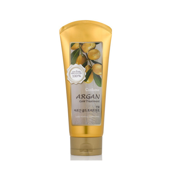 WELCOS Confume Argan Gold Treatment Маска для волос c маслом арганы, 200г